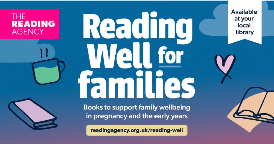 InverclydeLibs's tweet image. Today, the @readingagency Reading Well for Families collection launches in Inverclyde. The books aim to support family wellbeing in pregnancy and the early years. Find the titles in the collection in our Greenock Central branch. @discinverclyde @inverclyde #LoveLibraries