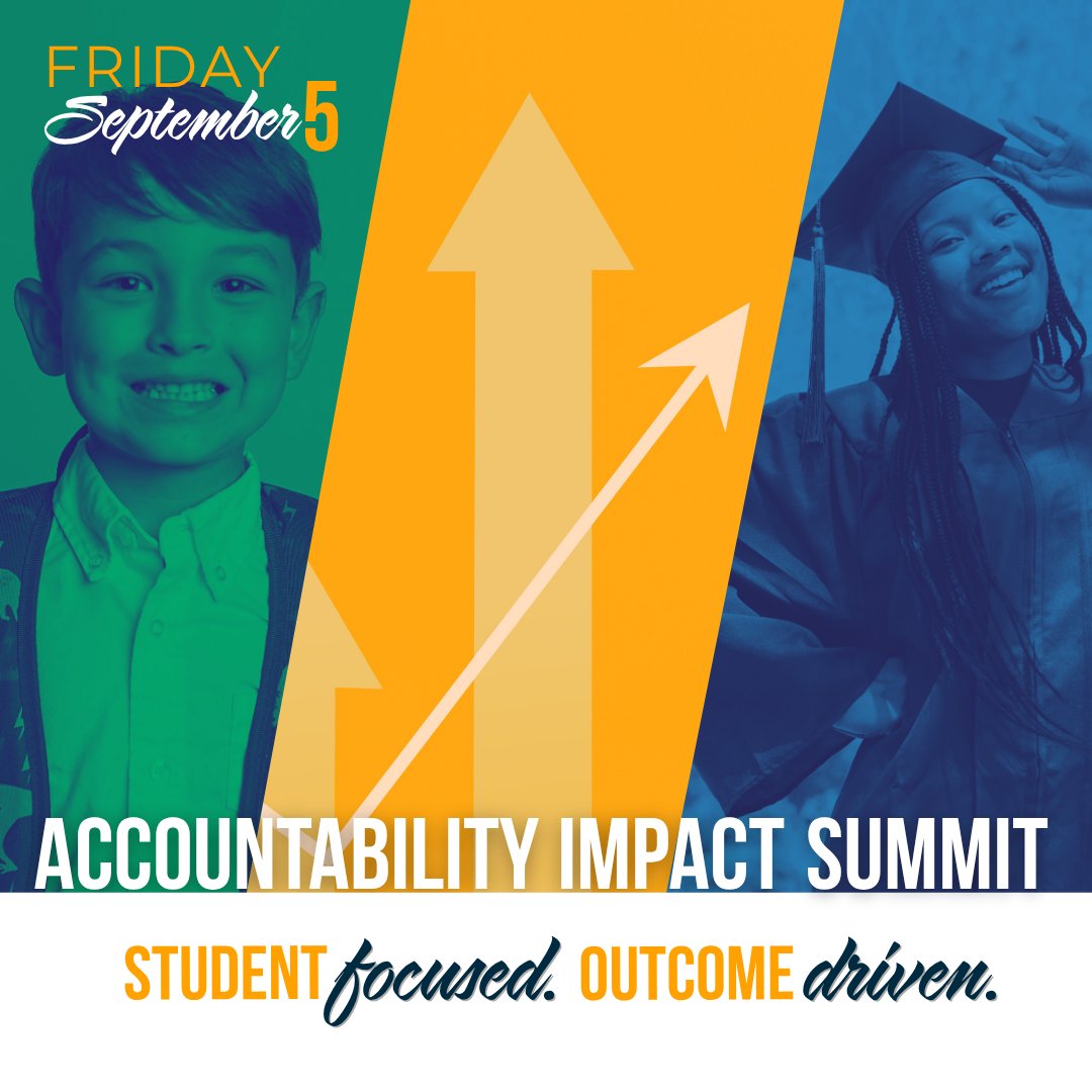 Region4ESC's tweet image. The Accountability Impact Summit is your strategic blueprint for the new school year.
Learn how to:
✅ Create accountability-driven strategies that work
✅ Amplify leadership for systemic impact
✅ Drive success through accountability for a stronger start to the year
🔗…