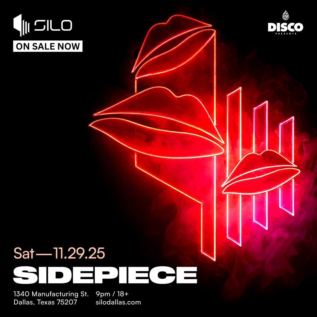 SiloDallas's tweet image. ON SALE NOW 😘 Don’t miss @youasidepiece at SILO Dallas on Sat, November 29th 💋Get your tickets now and we’ll see you there!
🎟→ on.discopresents.com/trk/sidepiece1…