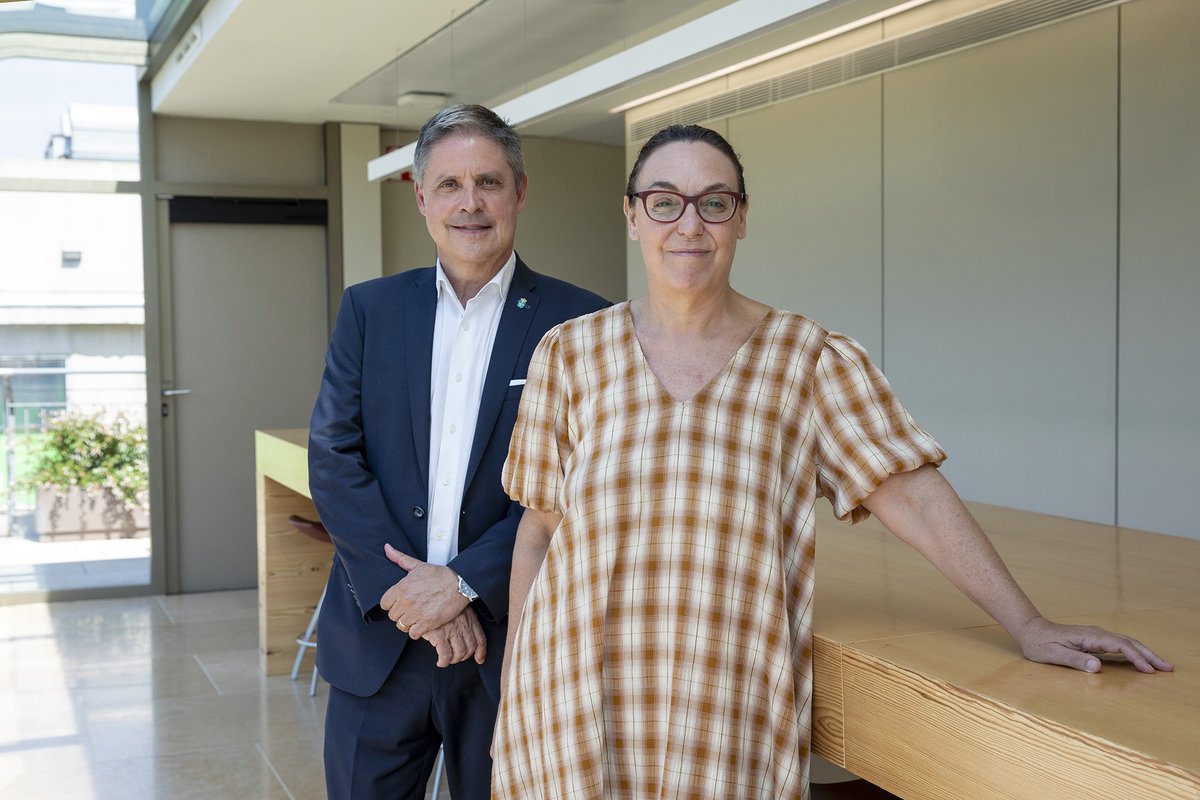 fpmaragall's tweet image. Ha sido un placer recibir hoy al Sr. Enrique Rodríguez Nuño, director general de Promoción de la Autonomía Personal y Mayores de @socialasturias_, en la sede de la Fundación y el @BarcelonaBeta, para conocer de cerca nuestra labor científica y social por un futuro sin Alzheimer.