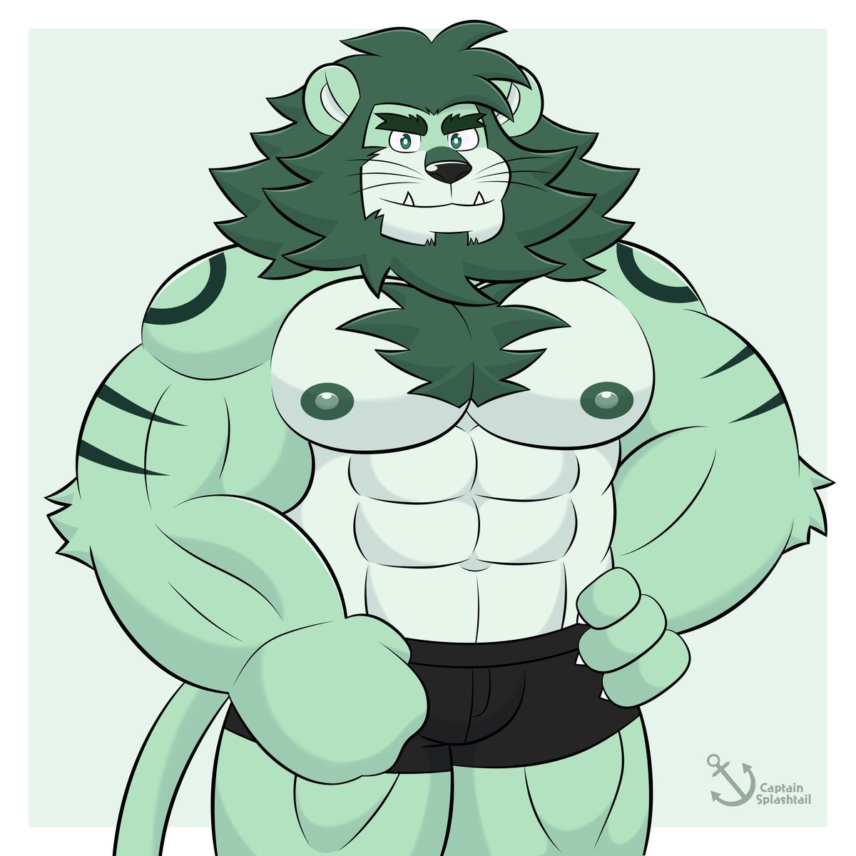 SirSplashtail's tweet image. Guardian Lion π¦ π΅ ~
A jade lion who protects those he loves!!! Based on an old concept I had for a sona. Might make him a partner to my captain lion, so they can be a duo!!! β¨