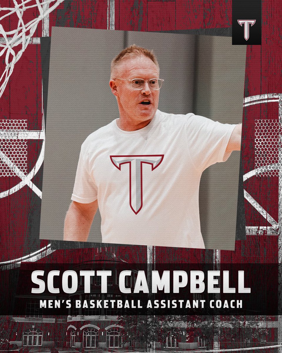 TroyTrojansMBB's tweet image. Proud to welcome new assistant coach, Scott Campbell!
With over 25 years of coaching experience, Campbell most recently led PHH Prep Academy in Phoenix.
#TakeTheStairs | #OneTROY ⚔️🏀
