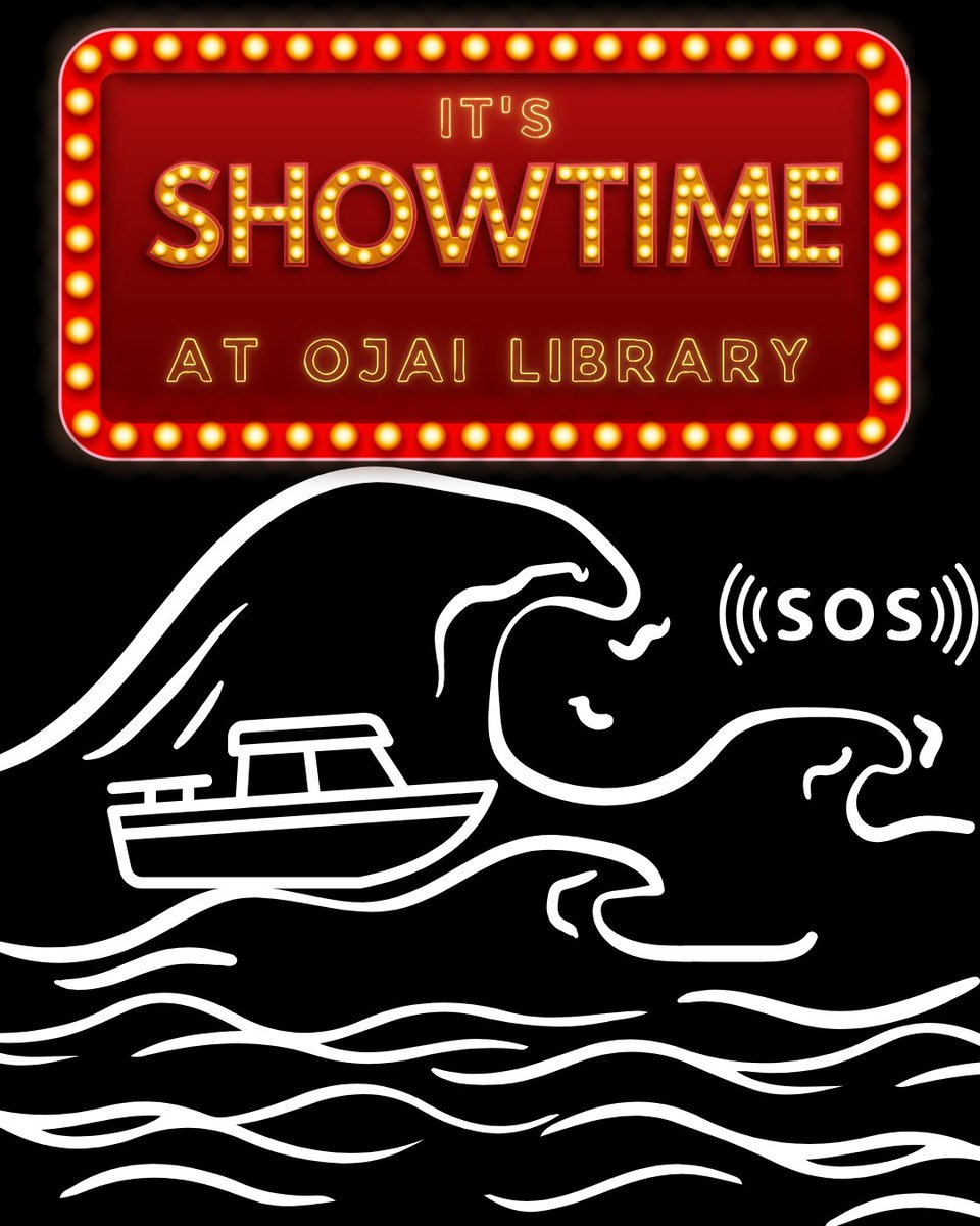 vencolibrary's tweet image. 🌊🔦🆘 Join us for Showtime at Ojai Library on July 21 at 12:00 PM & July 24 at 5:00 PM for a gripping underwater survival story that dives deep into human resilience under extreme pressure. Emotionally intense and suspenseful movie.