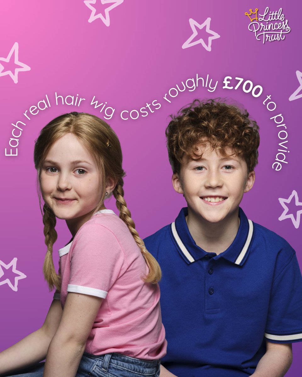 LPTrustUK's tweet image. Roughly £700 covers the costs of providing each of our real hair wigs - but we can only continue to do this, free of charge, with your help! 💜👑
Fundraising for LPT is made so much easier with our FREE Fundraising Packs! Get yours here: ow.ly/2ZBq50WmSiK