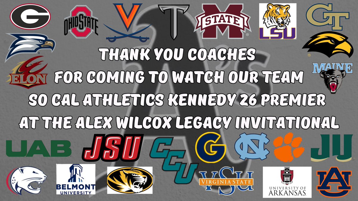 Lily Brewer (@lilybrewer01) on Twitter photo Coaches- we very much appreciate your time!! I hope to see you at PGF Nationals.
<a href="/SoCalKennedy26/">So Cal Athletics Kennedy 26 Premier</a> Coaches- we very much appreciate your time!! I hope to see you at PGF Nationals.
<a href="/SoCalKennedy26/">So Cal Athletics Kennedy 26 Premier</a>