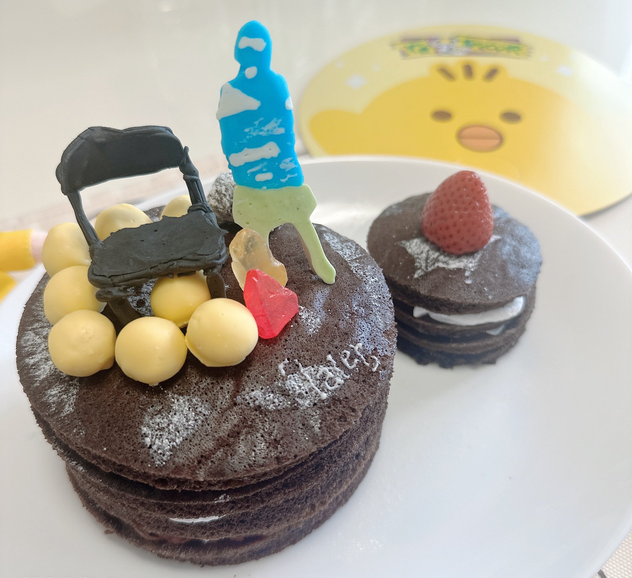 ma♪ページ♡まつかれ生誕祭ヒヨコ+LARMEケーキ 𝐋 𝐀 𝐑 𝐌 𝐄 | 𝗛𝗔𝗣𝗣𝗬 𝗕𝗜𝗥𝗧𝗛𝗗𝗔𝗬すーぱーひよこ