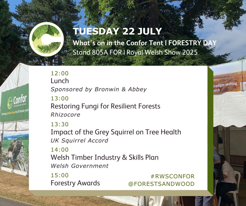 Confor (@forestsandwood) on Twitter photo The Confor Team is still going strong at Stand 805A FOR #RWS2025. A buffet lunch, sponsored by <a href="/Bronwinandabbey/">Bronwin & Abbey Ltd</a>, is about to get underway and we're looking forward to finding out this year's forestry award winners! Join us this afternoon #RWSConfor The Confor Team is still going strong at Stand 805A FOR #RWS2025. A buffet lunch, sponsored by <a href="/Bronwinandabbey/">Bronwin & Abbey Ltd</a>, is about to get underway and we're looking forward to finding out this year's forestry award winners! Join us this afternoon #RWSConfor
