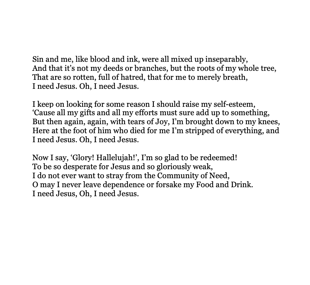 RonniKurtz's tweet image. I've been blessed by the simple words of these three verses written by Nathan Partain and sung by @wescrawford this week. They were in my head enough I wanted to write them down. Thought I'd share in case they may bless someone else.
Here's the song: open.spotify.com/track/50wfHnon…