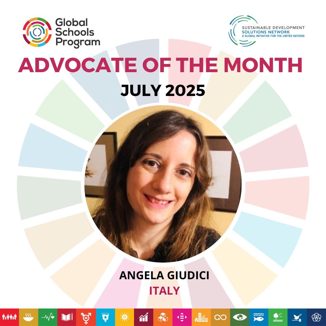 SDGsInSchools's tweet image. 🌟 Advocate of the Month: Angela
Angela centers well-being, mindfulness, and values in her teaching—empowering young changemakers to lead with compassion and courage.
📖 Read more: buff.ly/SGNRy7G
#GSPat7 #GSPAdvocateOfTheMonth #WellBeing