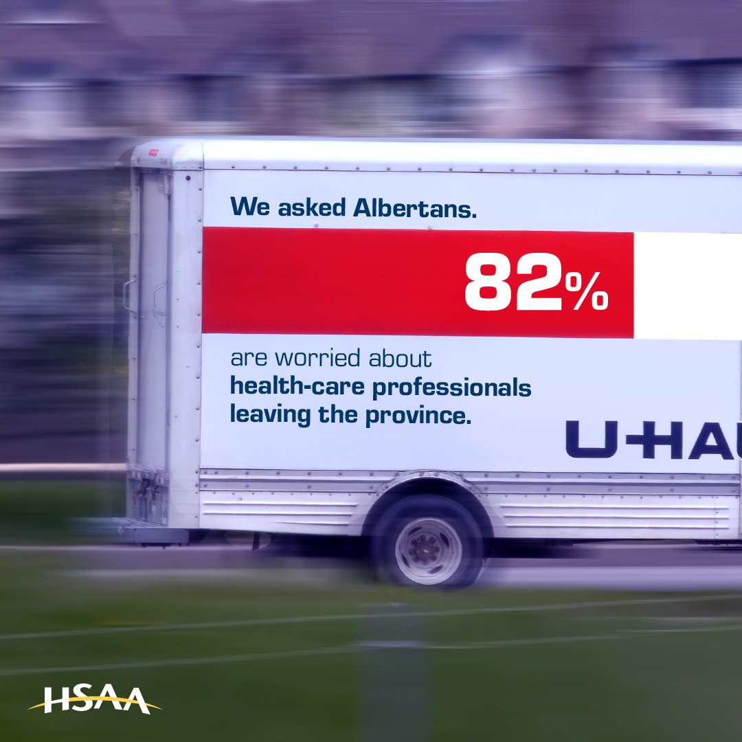 HSAAlberta's tweet image. Short staffing, low wages and increased pressure mean Alberta risks losing health care professionals to other provinces.
With the right investment in fair wages and better conditions, we can keep these professionals here, caring for the Albertans who need them. #abhealth