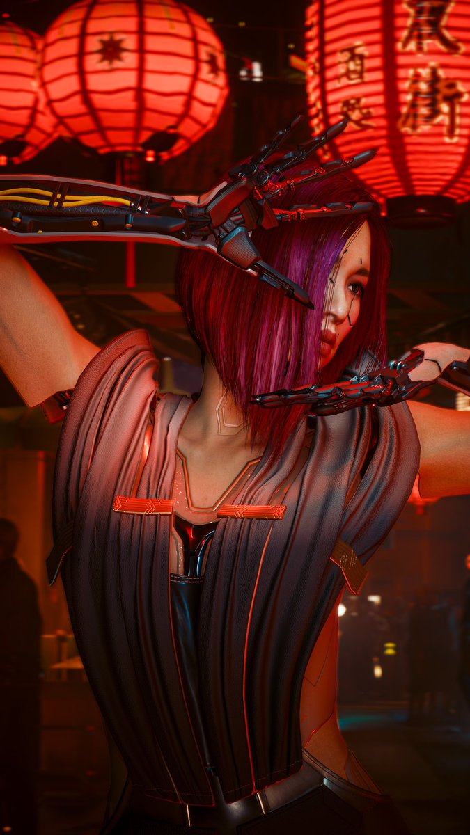 sirevanztheduke's tweet image. Songbird ❤️🔥
(Happy 2.3 release day!)
#Cyberpunk2077