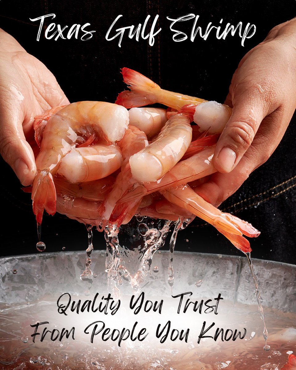 TXGulfSeafood's tweet image. Commissioner Sid Miller stands behind Texas wild shrimp—proudly harvested, undeniably fresh, and naturally healthy. Try it tonight and you’ll be hooked for life🦐
For great Texas shrimp recipes, visit TxGulfseafood.com
#TexasGulfSeafood #TexasCaught #ShrimpSeason