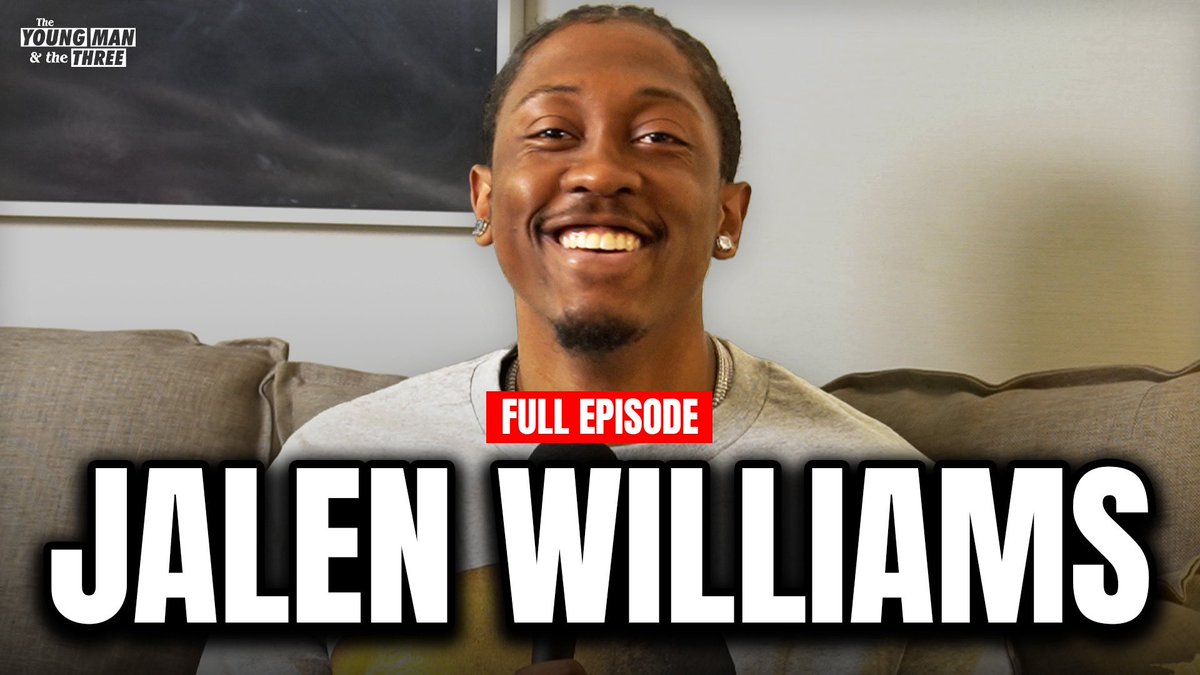 OldManAndThree's tweet image. YM3 EP WITH NBA CHAMPION JALEN WILLIAMS IS LIVE 🏆
WATCH NOW: youtu.be/oZ-o0dUPHOY