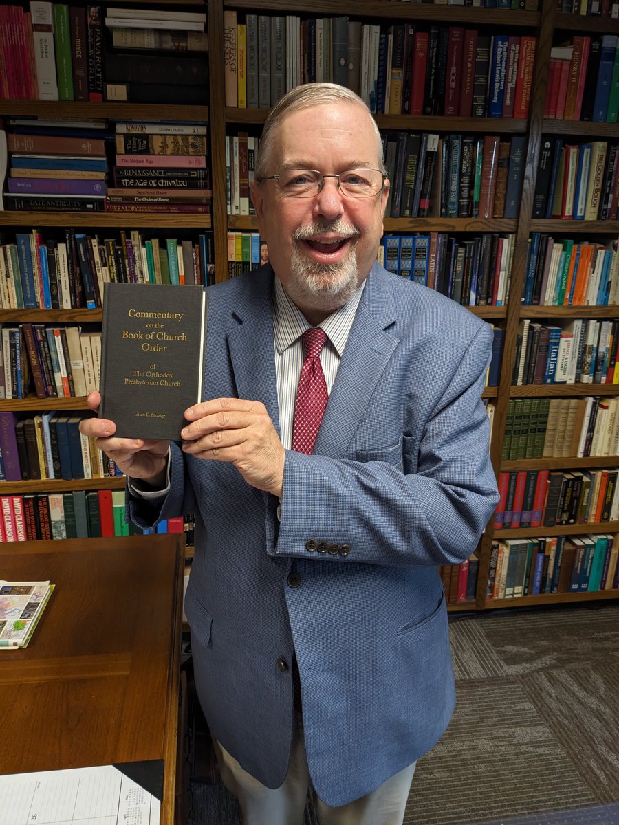 MidAmericaSem's tweet image. Guess what? Dr. Strange's commentary on the Book of Church Order of the @OrthodoxPC (originally serialized in Ordained Servant) is now in print: store.opc.org/ProductDetails…