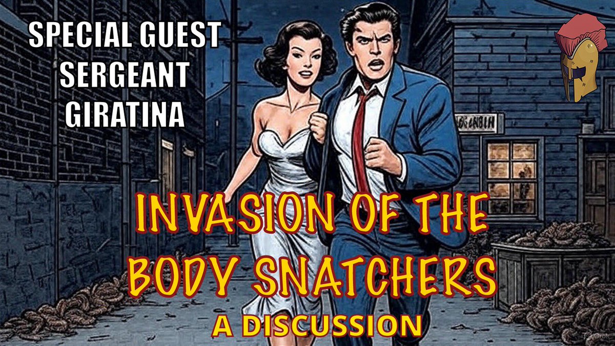 Roman_OT_Empire's tweet image. LIVE TONIGHT at 5:00pst! Join @SW_of_Dragons @las_protege @JacobIronside @untamed_mando @thtadthtshldntb @sammy3peat, and I, with Special Guest, Sergeant Giratina @Ninjakhan, as we discuss THE Invasion of the Body Snatchers (1956)! Imagine if your best friend, your brother, your…