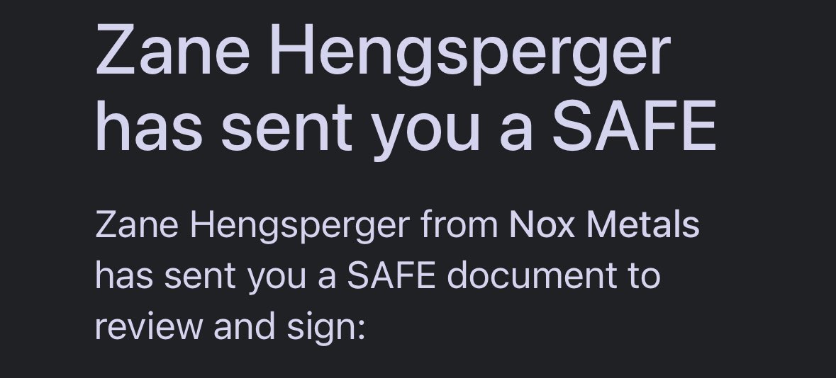 E_Bruxxx's tweet image. more factories soon 🇺🇸 🏭
@zanehengsperger is an absolute dog building the fastest processing metals factory in North America at @noxmetals
this is how we win, lfg