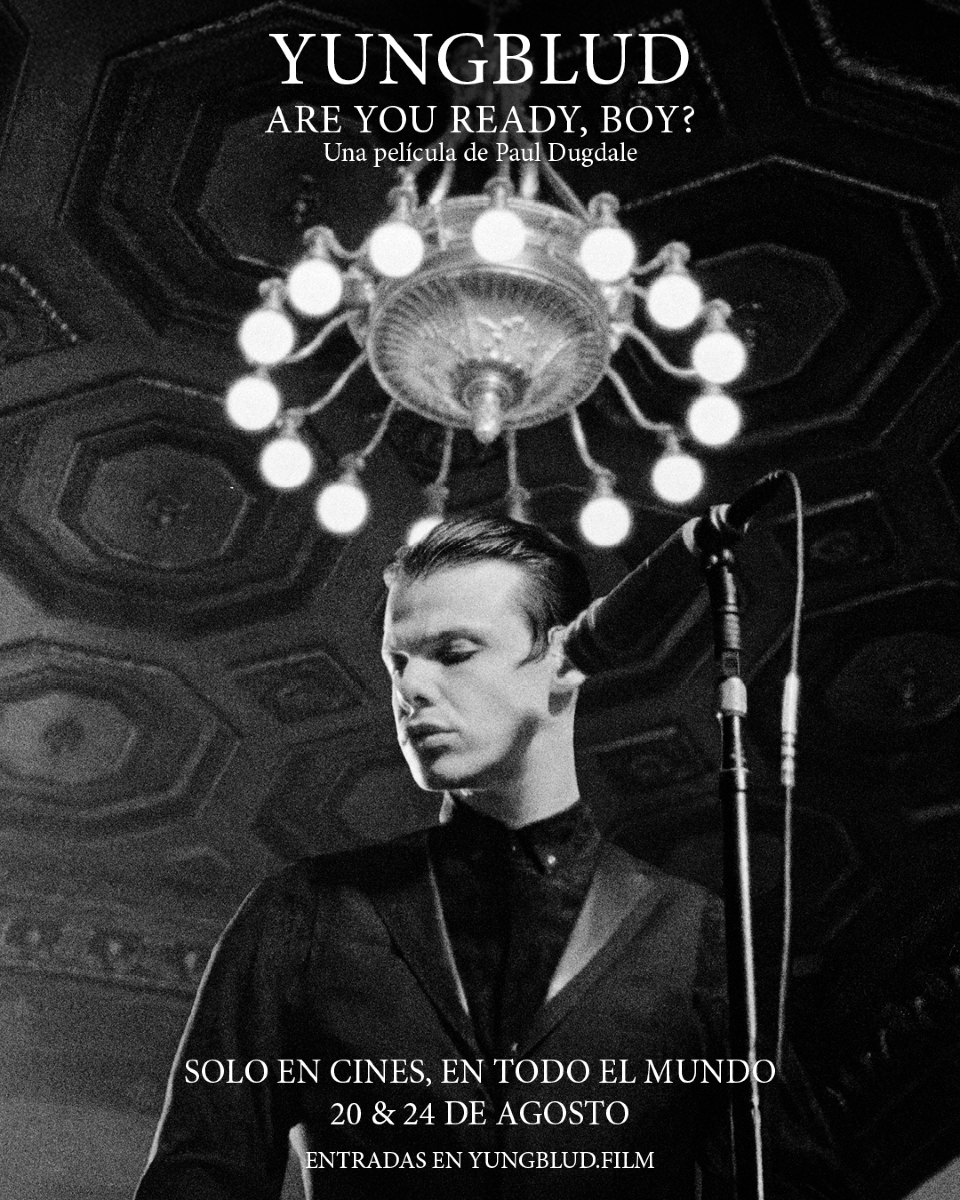 🎤 YUNGBLUD. ARE YOU READY, BOY? llega a la gran pantalla en dos noches únicas llenas de música, energía y emoción 🎬
Una experiencia cinematográfica que captura el alma rebelde de uno de los artistas más icónicos de su generación.

📅 Solo el 20 y 24 de agosto en cines
🎟️