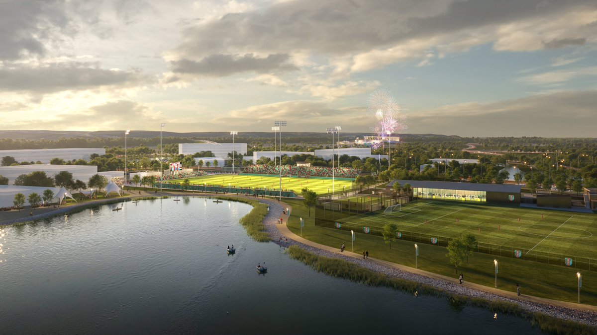 thekccurrent's tweet image. Setting the global standard for women’s sports 🙌
KC Current announces groundbreaking of Riverside Stadium, a new Performance Center and pitch expansion as we continue our investment in women’s football.