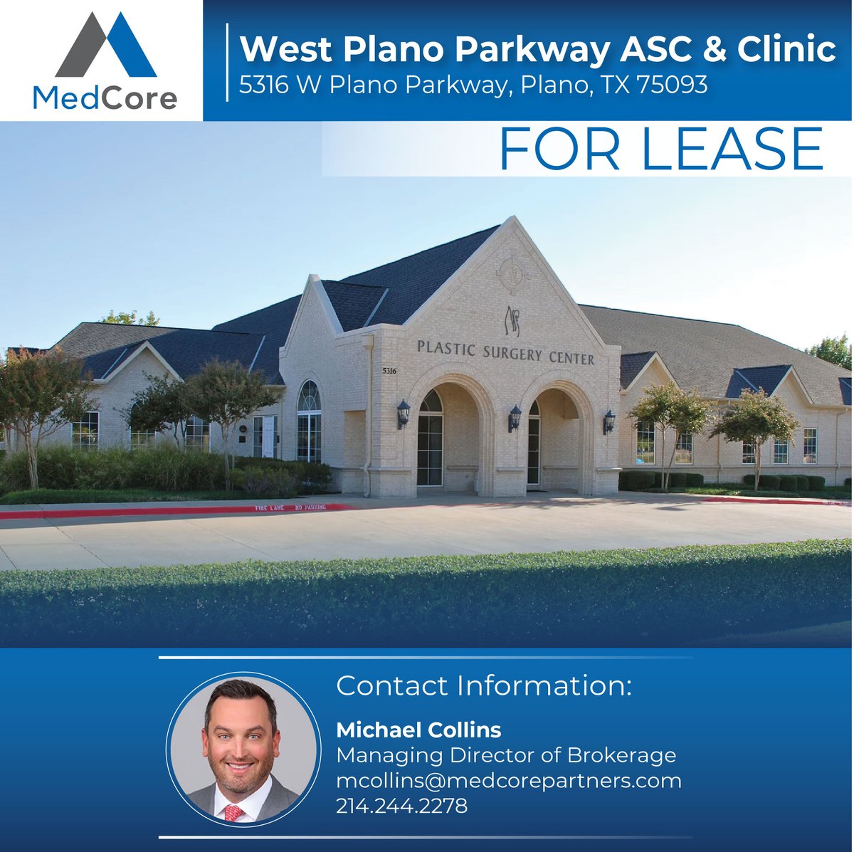2nd Generation Surgery Center &amp; Medical Office!
10,562 SF of turnkey space — minutes from Baylor Scott &amp; White. Perfect for multi-specialty groups, ASC, or integrated care.
🔗 Brochure: loom.ly/dTWO8ag
#MedCorePartners #PlanoRealEstate #HealthcareRealEstate #Turnkey