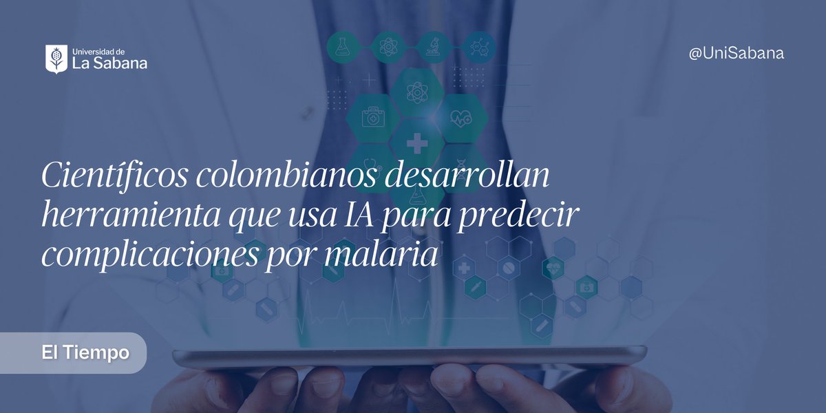 Investigadores de la Universidad de La Sabana pusieron en marcha una inteligencia artificial que facilita el diagnóstico de la malaria, una de las enfermedades que más genera muertes en todo el mundo y que se origina en zonas selváticas. Vía <a href="/ELTIEMPO/">EL TIEMPO</a>: bit.ly/3UistTe