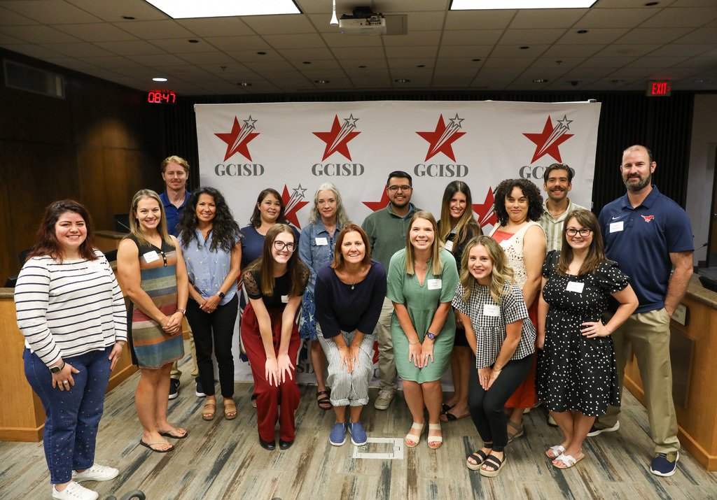 GCISD's tweet image. This morning we had the opportunity to give a warm welcome to more new professional staff. We are excited to have them join the GCISD family! #WeAreGCISD
Check out our career opportunities at: grapevinecolleyville.schoolspring.com