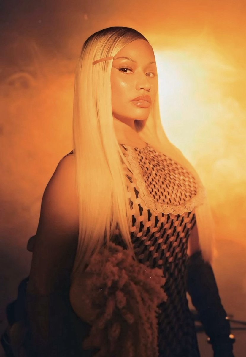 PopFusionHQ's tweet image. Nicki Minaj is unable to rank among the top three highest-certified Black women in the U.S. even if she does a catalogue update, as most of her eligible certifications are features and not lead, per RIAA rules.