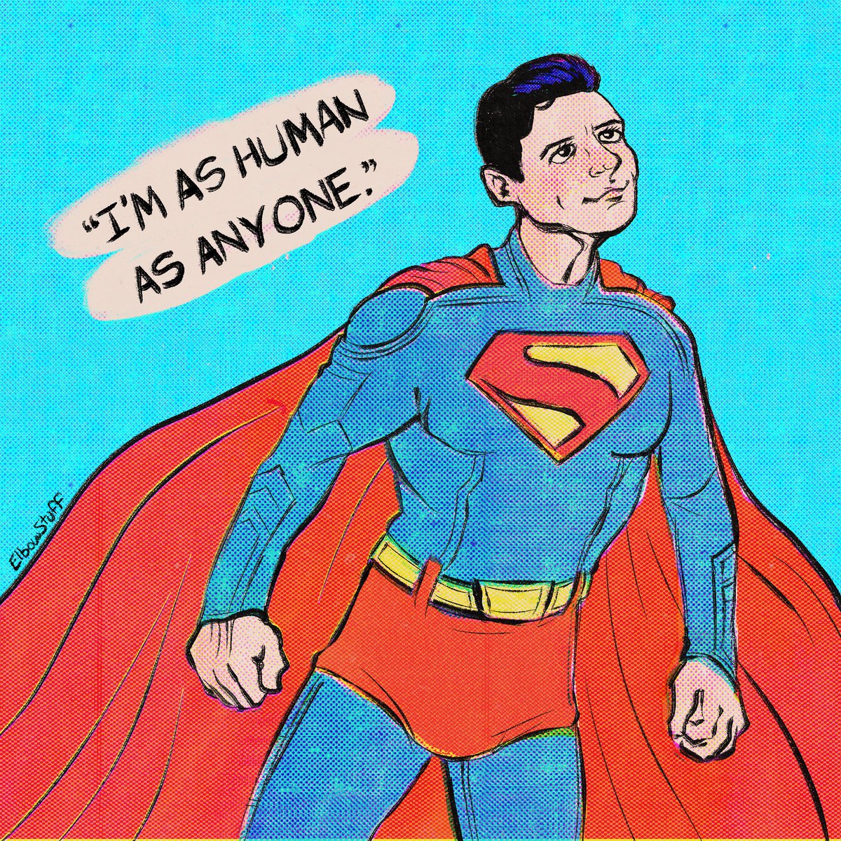 elbowstuff's tweet image. Who up feeling super #SupermanMovie