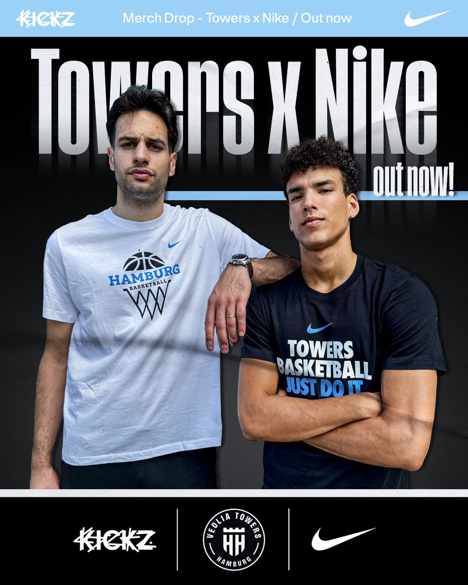 Wow! 🤩🔥
Ihr habt richtig Bock auf unsere neuen Shirts – viele Größen sind bereits jetzt schon ausverkauft.
Wer noch rechtzeitig was abgreifen will: Schnell sein lohnt sich! 😎

➡ shop.hamburgtowers.de/collections/to…

Keine Sorge: Restock ist in Planung. Stay tuned! 👀

#VeoliaTowersHamburg