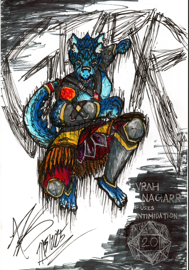 kai_mi01's tweet photo. Vrah Nagarr rolls for Intimidation Check: Nat20
Artfight for @RedDragonRaz 's OC! 

#dnd5e #dnd #oc #artfight #artfight2025 #Artfightteamcrystals #art #illustration #fantasy #アート #イルスト #キャラクター  #ファンタジー #dragonborn https://t.co/LDfkUpXQeV