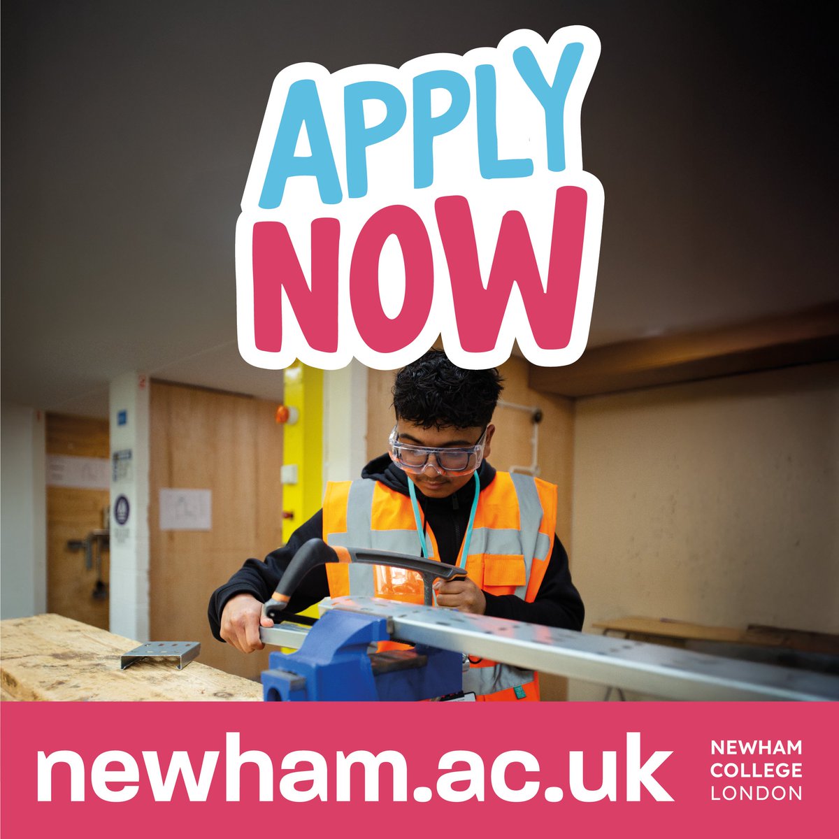 Get ready for September! Apply now!

Our 2025/26 course applications are open. Browse our diverse offerings on our website and apply today. Applying is so easy and can be completed in just 10 minutes.

Secure your place today here - newham.ac.uk/how-to-apply-n…