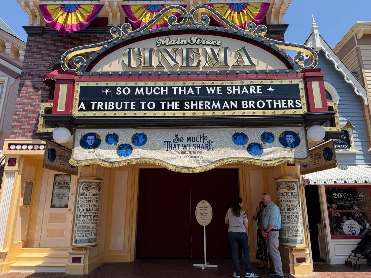 jsher88888's tweet image. Happy 70th to #Disneyland!
Thank you for honoring my late Dad and Uncle - the Sherman Brothers — so beautifully! I look forward to seeing it all in person.
I am with you in spirit as you celebrate today.
Hi Bob!