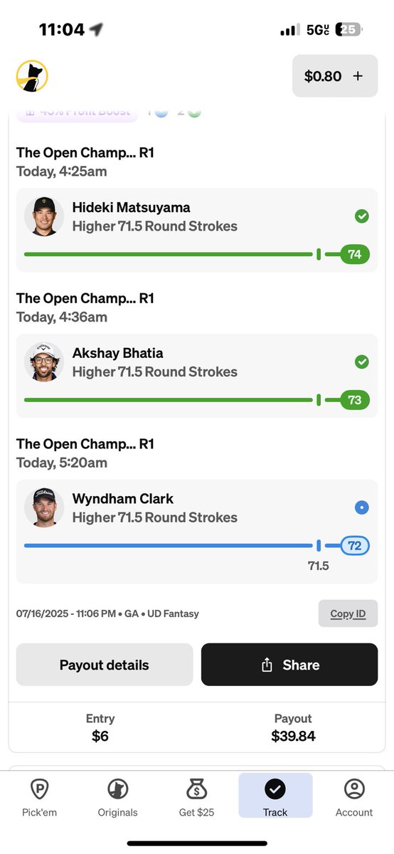 rugpicks's tweet image. PGA PROFIT BOOST CASH LIL PLAY MONEY FOR LATER
GIVING AWAY $10 TO WHOEVER RTS
#PrizePicks #underdog #gamblingX