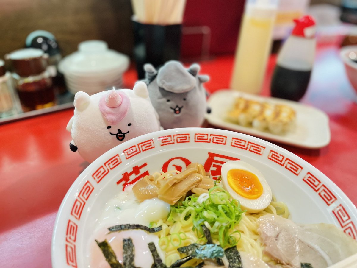 myarchill's tweet image. ギャハッ☆
ここのうまそばはうまいからうまたち連れてやってきた🦄🐴