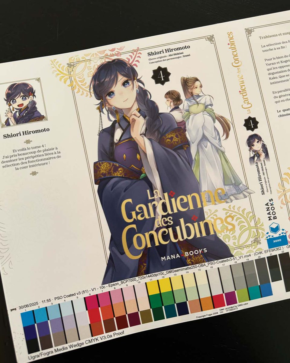 Mana_Books_'s tweet image. Alors que le tome 3 de "La gardienne des concubines" vient de paraître en librairie, le tome 4 se pomponne pour vous ! 🌸
Si vous êtes en retard sur la lecture, profitez de cet été pour rattraper les précédents volumes et être à jour pour la rentrée. 🤭