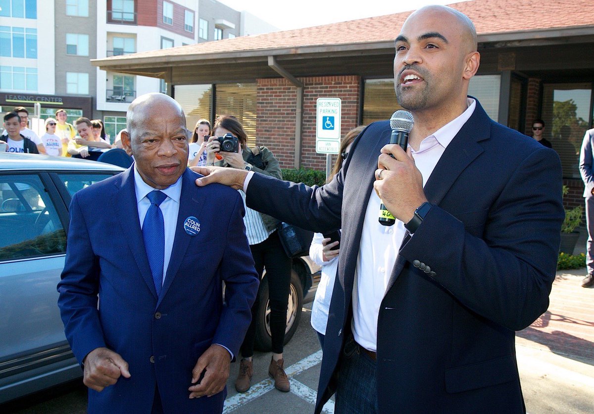 ColinAllredTX's tweet image. It’s been five years since the icon, civil rights legend, and my personal hero, John Lewis went home. Mr. Lewis’s last words have stayed with me, and I hope they will inspire you too: “Ordinary people with extraordinary vision can redeem the soul of America by getting in what I…