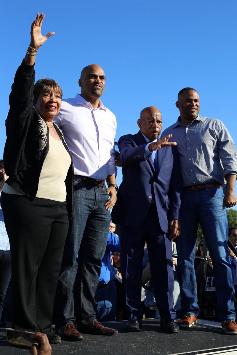 ColinAllredTX's tweet image. It’s been five years since the icon, civil rights legend, and my personal hero, John Lewis went home. Mr. Lewis’s last words have stayed with me, and I hope they will inspire you too: “Ordinary people with extraordinary vision can redeem the soul of America by getting in what I…