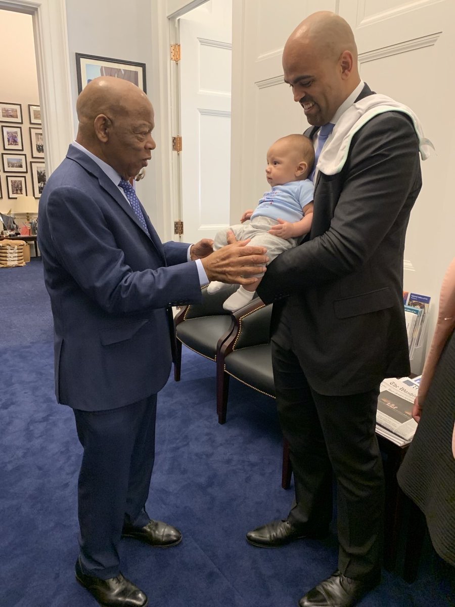 ColinAllredTX's tweet image. It’s been five years since the icon, civil rights legend, and my personal hero, John Lewis went home. Mr. Lewis’s last words have stayed with me, and I hope they will inspire you too: “Ordinary people with extraordinary vision can redeem the soul of America by getting in what I…