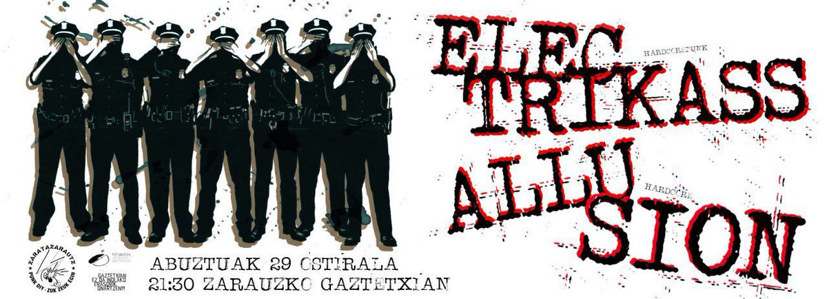 zaratazarautz (@zaratazarautz) on Twitter photo Abustu bukaeran <a href="/HiruputzuGtx/">Hiruputzu Gaztetxia</a> ko zarata kontzertuen denboraldi berriarekin hasiko gara #Zarautz <a href="/ArraioIrratia/">Arraio Irratia</a> Abustu bukaeran <a href="/HiruputzuGtx/">Hiruputzu Gaztetxia</a> ko zarata kontzertuen denboraldi berriarekin hasiko gara #Zarautz <a href="/ArraioIrratia/">Arraio Irratia</a>
