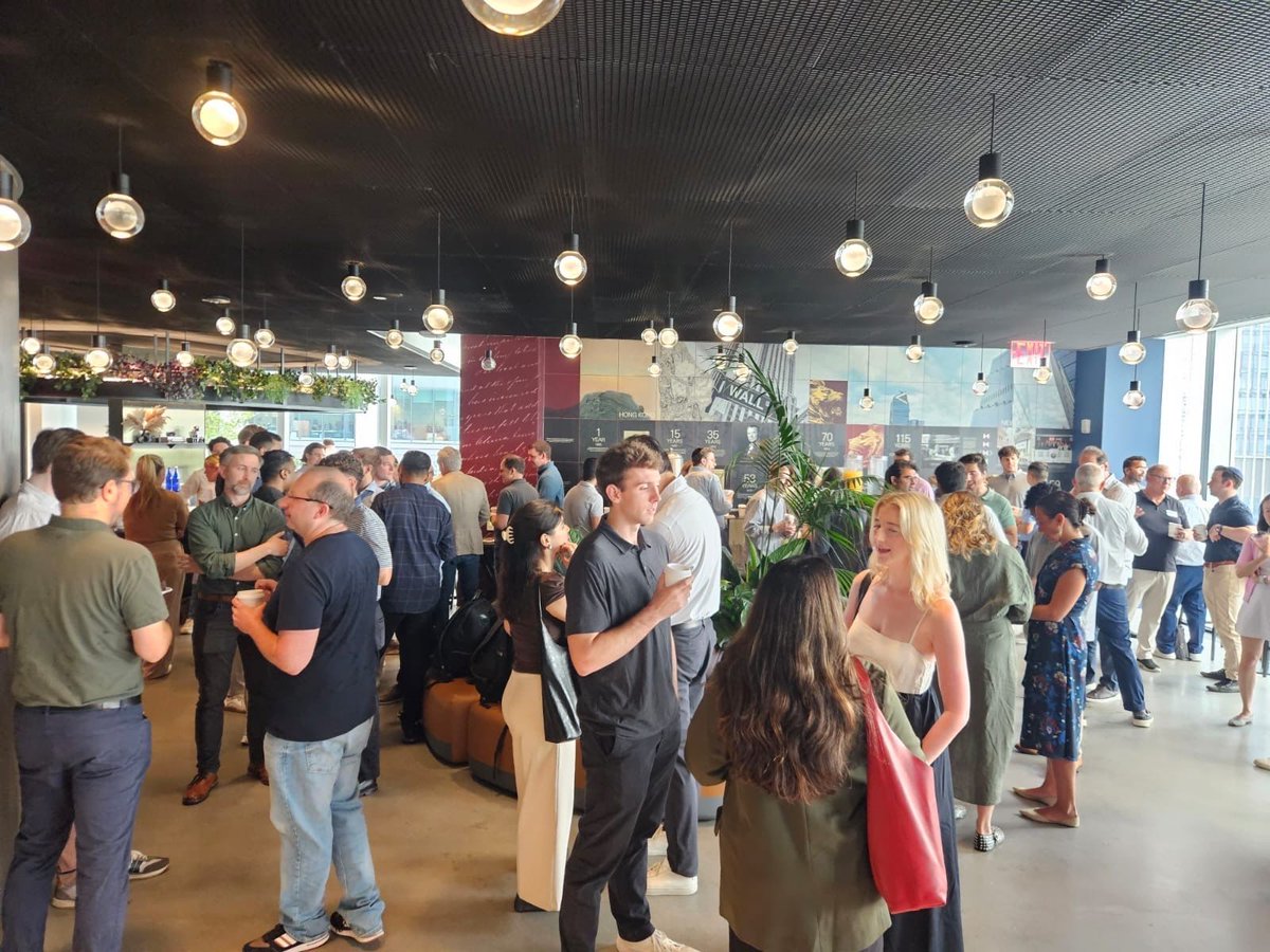 twifintech's tweet image. Such a great turnout at this month’s NYC Fintech Coffee, hosted in partnership with HSBC Innovation Banking and Baker Tilly.
Thanks to everyone who joined us we’ll see you at the next one!