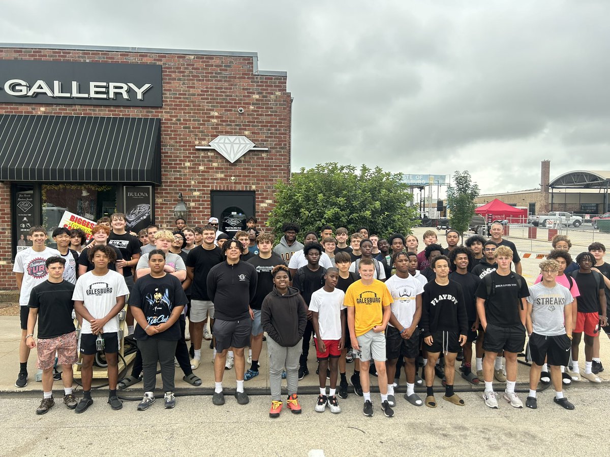 Galesburg Football tweet media