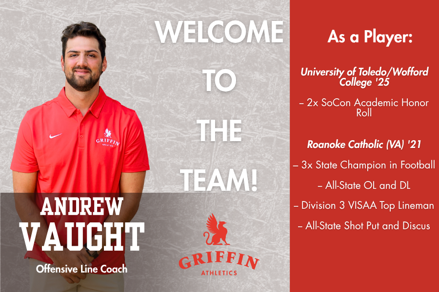 Patrick Moffitt (@coachmoffittsds) on Twitter photo Pumped to welcome 2 new faculty members to the Spartanburg Day community who will play huge roles in our 🏈 program‼️ Coach Cormier and Coach Vaught both bring impressive football experience to SDS, and our 🏈 players will be in great hands for years to come‼️
<a href="/_andrewvaught_/">Andrew Vaught</a> Pumped to welcome 2 new faculty members to the Spartanburg Day community who will play huge roles in our 🏈 program‼️ Coach Cormier and Coach Vaught both bring impressive football experience to SDS, and our 🏈 players will be in great hands for years to come‼️
<a href="/_andrewvaught_/">Andrew Vaught</a>