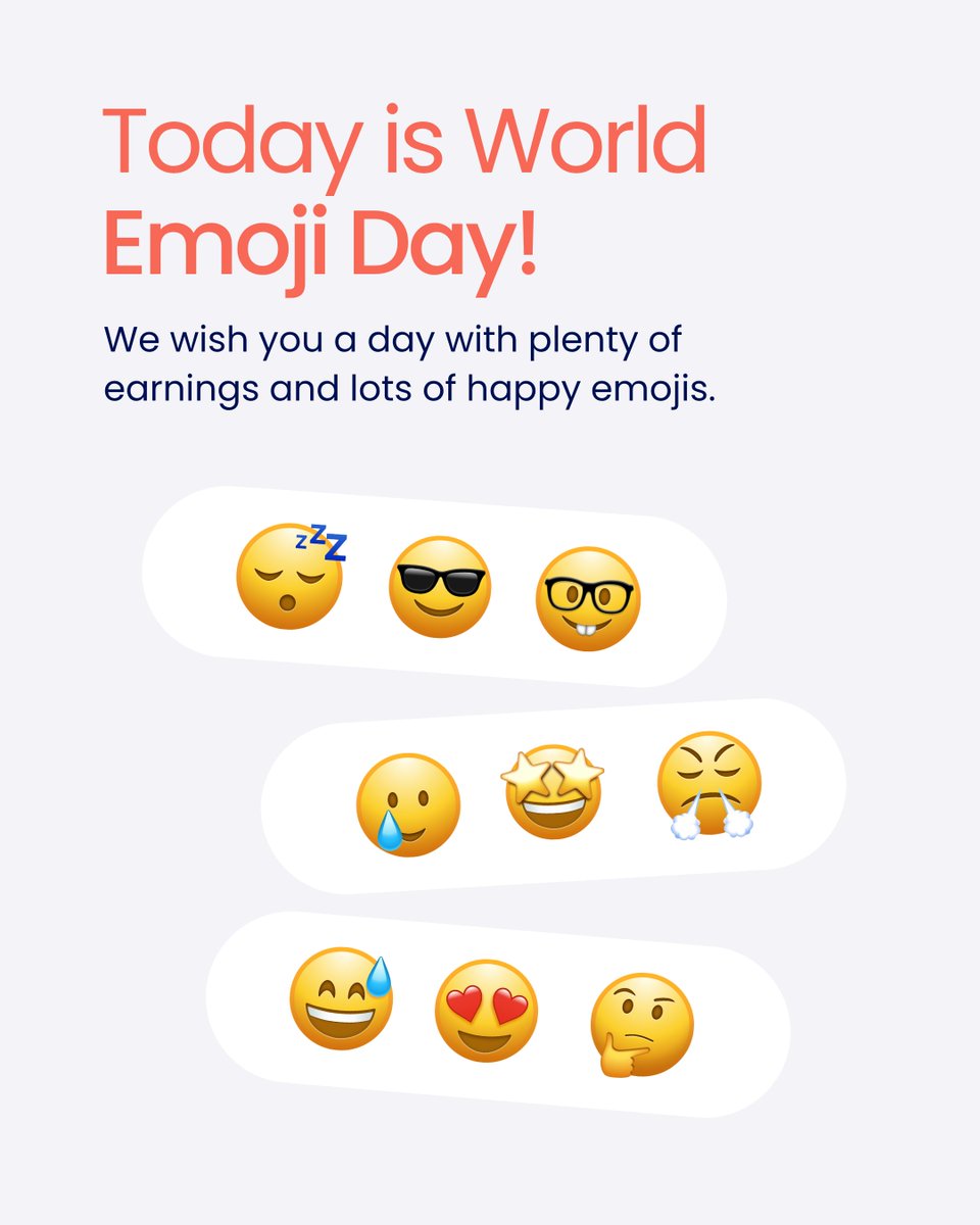 payrotta's tweet photo. Today, emojis express our feelings before words. Happy World Emoji Day! 😄🌍💬

#Payrotta #London #Payment #Fintech #EmojiDay https://t.co/tncFjbPofG