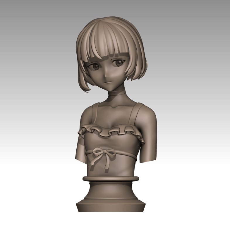 オリジナル胸像ガレージキット原型
『夏陰（なつかげ）の少女』を展示予定！
初参加ながら、夏の静けさと涼しさを感じられる作品を全力で制作中です。
よろしくお願いします！

#WF2025S　#WF2025夏