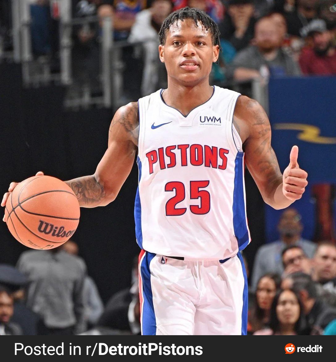 PistonsLead's tweet image. How are we feeling about Daniss Jenkins and Marcus Sasser going into next season?
The way I see it, we're good! Two spark plugs off the bench 🔥