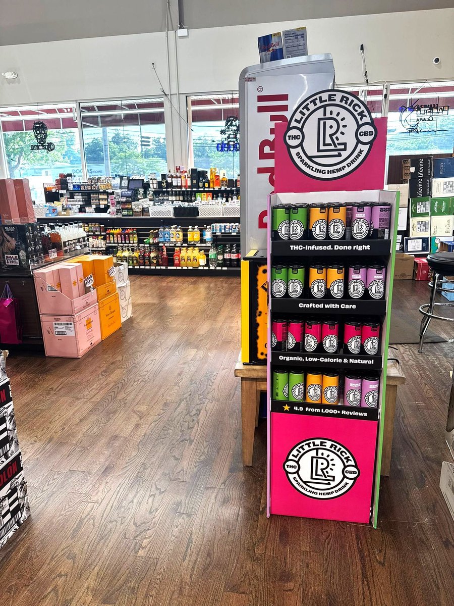 Our beautiful cans on display in New Jersey!
