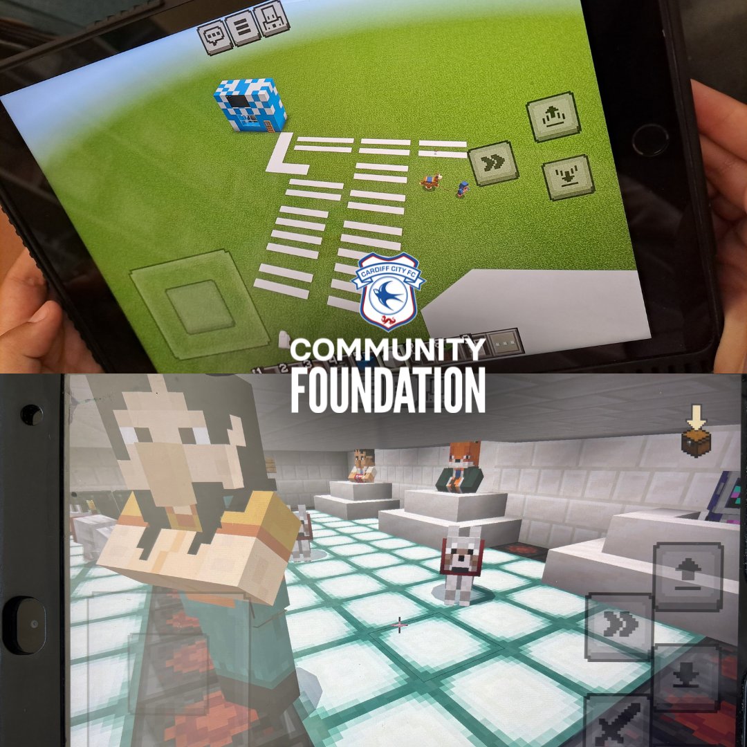 CCFC_Foundation's tweet image. 🏟️👾 Cardiff City FC Community Foundation has launched its first-ever 'Stadium of Tomorrow' competition!
Using Minecraft, pupils from local primary schools designed sustainable stadiums of the future — combining creativity and greener thinking ♻️
Together, we're changing the…