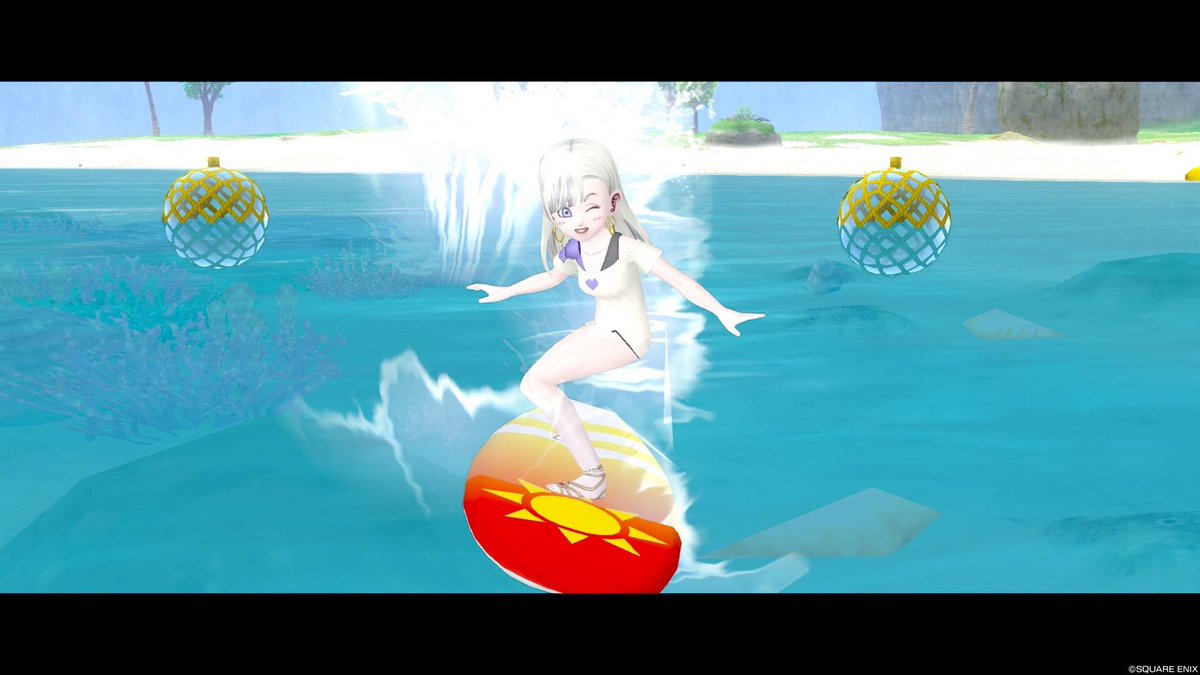 sumiy_817's tweet photo. 夏い暑が、やってきた🌞🌴🌺

この写真撮ってる時にたまたま映りこんで
奇跡の一枚になった野良の魚男くんがいるので
出来ればフォトを渡してあげたい…

サングラス着用、背中にスケートボードらお名前に「け」がついてた気がする…

鯖25または26で逢えるかな
 #ドラクエ10  #DQ10 
 #すみぃふぉと https://t.co/gzkIVp6PXB