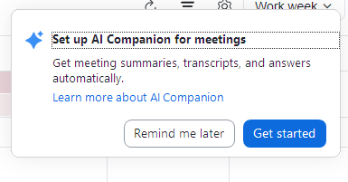 Why is there no "never show me this again" option? Why isn't there even just a close option? Why are my only options to accept this or ask to be pestered again?
