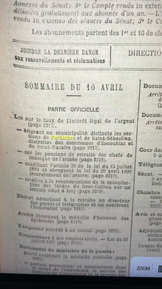 Au J.O du 10 avril 1900, une commune qualifiée de « station balnéaire sécessionniste » par un auteur : la création de la commune de Pornichet