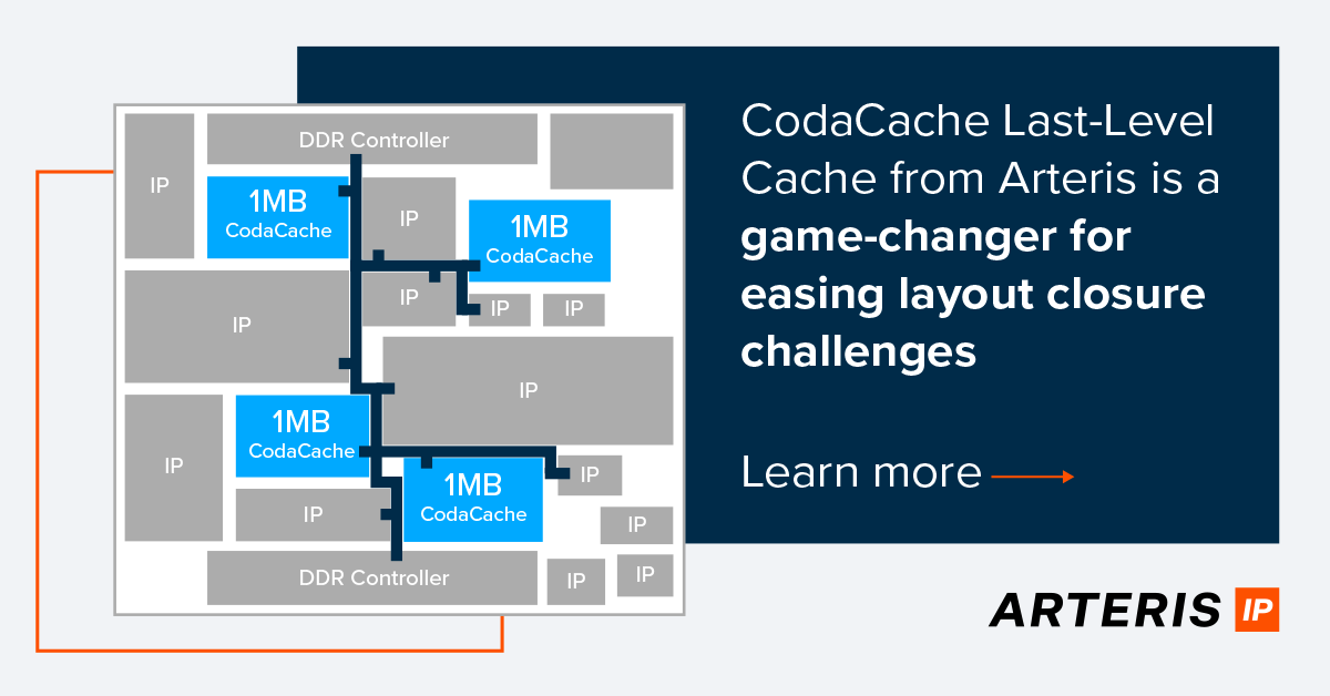 If you're looking for a configurable, standalone cache designed to enhance system performance, data locality, scalability, and cost-effectiveness, then #CodaCache from #Arteris might be the right product for you.

Download the datasheet to learn more: hubs.ly/Q03xsmGL0